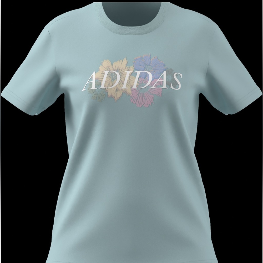 Adidas | Floral Multi Sport T-shirt NWT - Picture 3 of 8